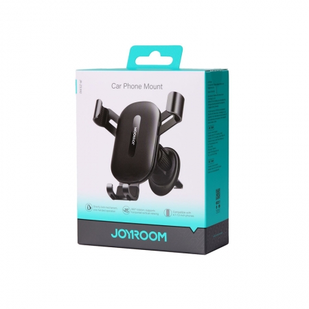 JOYROOM JR-ZS392 Air Vent Car Phone Mount Black - Image 2