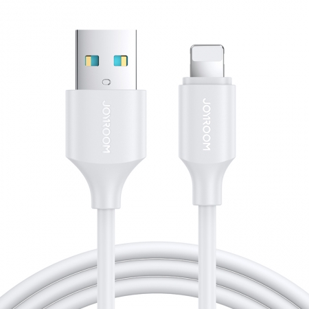 JOYROOM S-UL012A9 1M 3A Lightning Charging Data Cable White