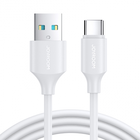 JOYROOM S-UC027A9 1M 3A Type-C Charging Data Cable White